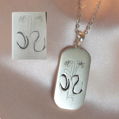 Brielle Necklace — Drawing