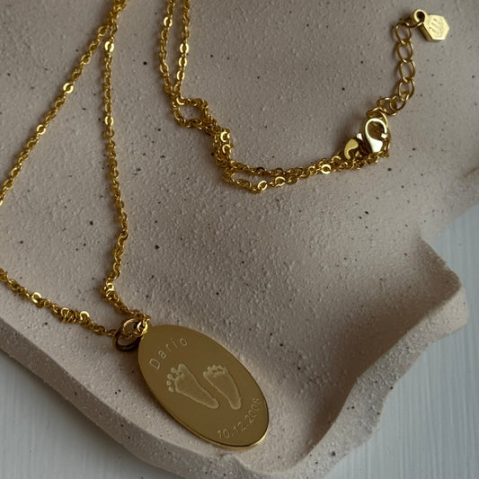 Adeline Necklace — Footprint