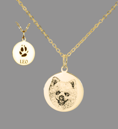 Leora Pendant – meaningful memorial jewelry for pets