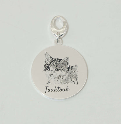 Aurelia Necklace — Photo Engraving