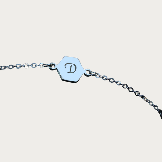 Luna Bracelet – Initial Engraving